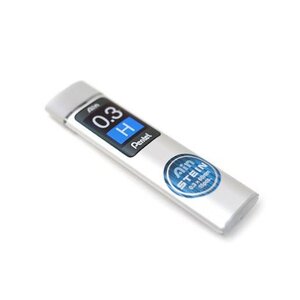 Etui de 15 mines 0,3 mm AIN STEIN C273 dureté H PENTEL