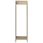 vidaXL Support de Plante Chêne Sonoma 30 x 30 x 100 cm