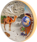 Pièce de monnaie en Argent 10 Dollars g 62.2 (2 oz) Millésime 2022 Our Earth DESERT