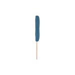 tête de lit vidaXL capitonnée bleu foncé 140 cm en velours