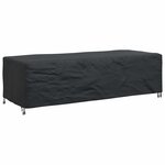 vidaXL Housse pour meubles Uni Noir 270 x 110 x 70 cm 420D