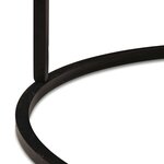 vidaXL Tables basses gigognes 3 Pièces Bois de mangue massif et acier