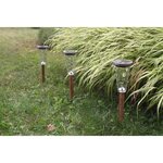 3 balises solaires Canopo - 20 lumens - Beige