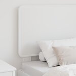vidaXL Tête de lit Blanc 80 cm Bois d'ingénierie