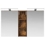 vidaXL Ensemble de Meubles de Salle de Bain 3 Pièces 100 x 10 5 x 60 5 cm