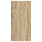 vidaXL Support de Plante 2 pièces Chêne Sonoma 30 x 30 x 60 cm