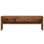 vidaXL Meuble TV vieux bois 120x40x40 cm bois d'ingénierie