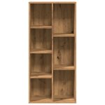 vidaXL Bibliothèque chêne artisanal 50x25x104 cm