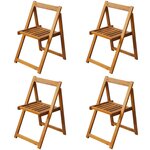 vidaXL Ensemble à manger d'extérieur pliable 5Pièces Bois d'acacia solide