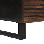 vidaXL Table basse - 100x54x40 cm  en bois massif et matériaux dérivés du bois.