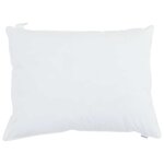 vidaXL Oreiller avec oreiller Blanc 130gsm 100  coton