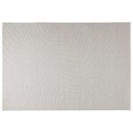 vidaXL Tapis de surface HUARTE Crème 230 x 160 cm Polyester