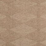 vidaXL Tapis de surface Carré HUARTE Naturel 120 x 120 cm Polyester