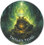 Monnaie THALEN TOAD Forest Totems IV 1 Oz Argent 1$ USA 2026