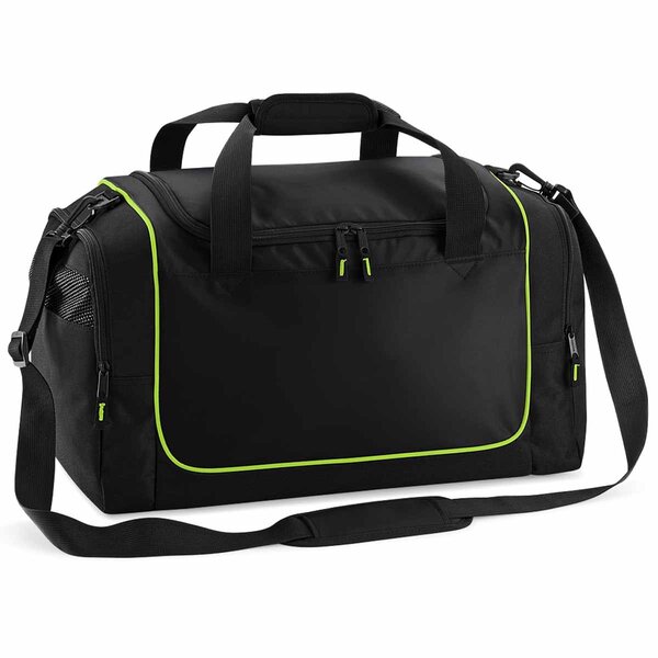 Sac de sport compact - QS77 - noir - vert citron