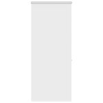 vidaXL Store enrouleur de douche avec cassette largeur du tissu 86 cm