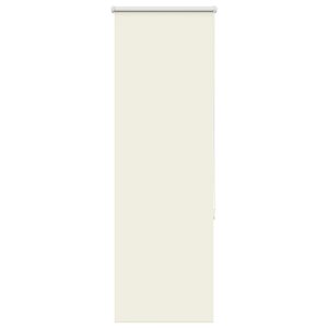 vidaXL Store enrouleur occultant blanc cassé 50x175cm largeur du tissu