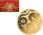 Pièce de monnaie en Or 3000 Francs g 0.031 (1/1000 oz) Millésime 2025 Gold Gift YEAR OF THE SNAKE 1/1000
