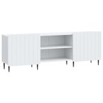 vidaXL Meuble TV Blanc 150 x 31 x 52 cm Bois d'ingénierie
