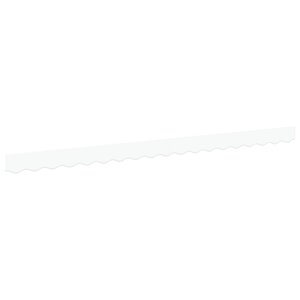 vidaXL Bande de Store pour cadre de 4 m Blanc 3.8x0.2 m