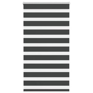 vidaXL Store zèbre noir 80x100 cm largeur du tissu 75 9 cm polyester