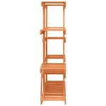 vidaXL Support à fleurs 110x25x110 5 cm bois massif de sapin