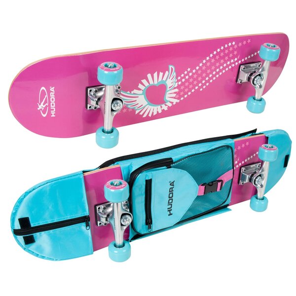 Hudora 12172 - Skateboard Skate Wonders ABEC 3 avec sac à dos