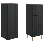 vidaXL Ensemble de Meubles 2 Pièces 33 x 34 5 x 90 cm Bois d'ingénierie