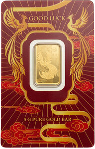 Monnaie PHOENIX Good Luck 5 g Lingot Or (PRÉCOMMANDE)