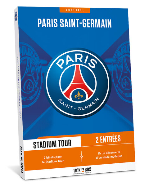 Coffret cadeau - TICKETBOX - PSG Stadium Tour - 2 personnes