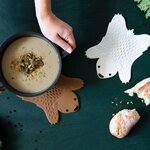 Dessous de plat ours Grizzly marron