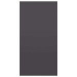 vidaXL Meuble TV Gris 30 5x30x60 cm Bois d’ingénierie
