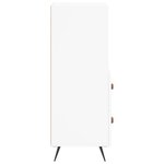 vidaXL Buffet blanc 34 5x34x90 cm bois d'ingénierie