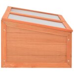 vidaXL Serre Bois 100x50x34 cm