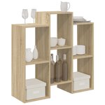 vidaXL Buffet Chêne Sonoma 90 x 30 x 90 cm