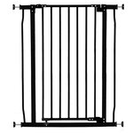 Barrière de sécurité Haute LIBERTY - Par pression - 75/81 x 93 cm - Noire