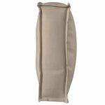 vidaXL Coussin pour dossier de palette Taupe 120 x 40 x 12 cm