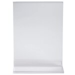 Porte-visuel Droit Vertical A5 - Cristal - X 30 - Exacompta