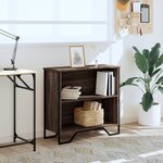 vidaXL Bibliothèque chêne marron 80x31x74 5 cm bois d'ingénierie