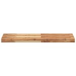 vidaXL Étagères flottantes 3 Pièces 100x30x4 cm acacia massif à l'huile