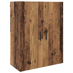 vidaXL Meuble mural Bois ancien 69 5 x 34 x 90 cm Bois d'ingénierie