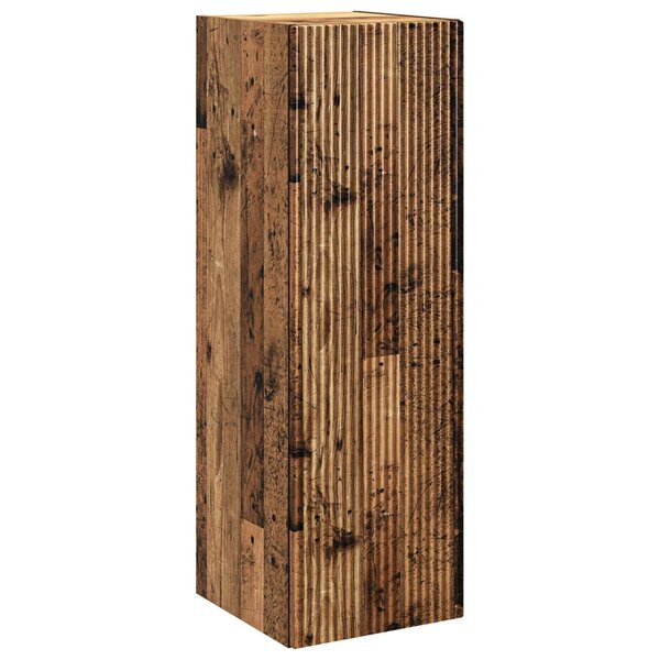 vidaXL Cabinet de Salle de Bain Mural Bois ancien 33 x 34 5 x 100 cm