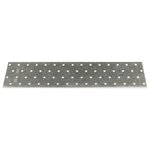 vidaXL Plaques perforées 40 Pièces 2 mm 300x80 mm acier galvanisé