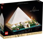 LEGO Architecture - Modèle de la Grande Pyramide de Gizeh - 21058 : Une Merveille du Monde à Construire