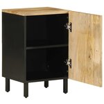 vidaXL Armoire de salle de bain 38x33 5x58 cm bois massif de manguier