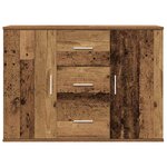 vidaXL Buffet vieux bois 90x29 5x65 cm bois d'ingénierie