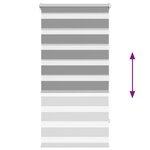 vidaXL Store 80 x 150 cm Gris