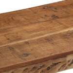 vidaXL Banc 110x35x46 cm en bois massif récupéré