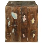 vidaXL Meuble TV 100 x 32 x 36 cm Bois massif de récupération
