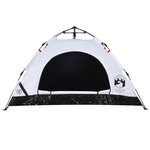 vidaXL Tente de camping 2 personnes tissu occultant libération rapide